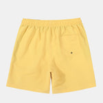 3 Pieces Contrast Waistband Swim Shorts