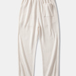 Waffle Button Up Shirt & Drawstring Knitted Waffle Pants