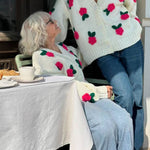 Selena Rose Knit Sweater Cardigan