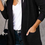 Oversized Knitted Sweater Cardigan