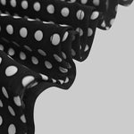 H-Line Loose Polka-Dot Split-Joint Skirts