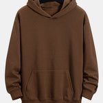 Bear Back Print Relax Fit Hoodie
