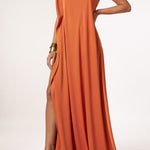 Timeless Charm One Shoulder A-line Elegant Maxi Dress