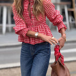 Honeycomb Blouse Nora