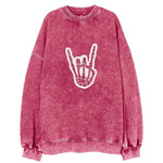 Hand Horns 3 Vintage Sweatshirt