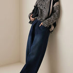 Long Sleeves Loose Striped Pullovers