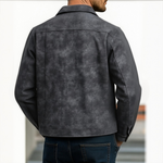 Men's Vintage Distressed Leather Jacket