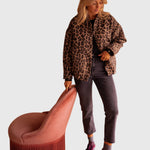 Elodie | Chic Leopard Print Jacket
