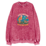 Still Waiting On The Group Ahead Vintage Sweatshirt