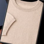 PREMIUM CASHMERE CLASSIC CREWNECK T-SHIRT