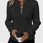 Nora™ | Sweater with Zipper