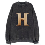 Letter H Vintage Sweatshirt