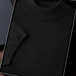 PREMIUM CASHMERE MOCK NECK T-SHIRT