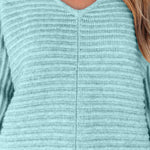 V-neck pullover casual commuting long-sleeved sweater sweater