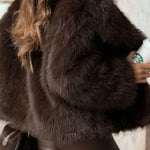 Short Bear Elegance fur coat