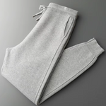PURE EXTRA-FINE MERINO WOOL LEISURE JOGGERS