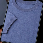 PREMIUM CASHMERE CLASSIC CREWNECK T-SHIRT