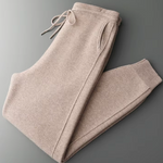 PURE EXTRA-FINE MERINO WOOL LEISURE JOGGERS