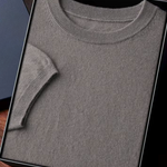 PREMIUM CASHMERE CLASSIC CREWNECK T-SHIRT