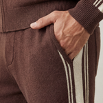 Sion Cashmere Tracksuit Brown