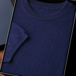 PREMIUM CASHMERE CLASSIC CREWNECK T-SHIRT