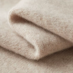 PURE EXTRA-FINE MERINO WOOL BUTTON HOODIE