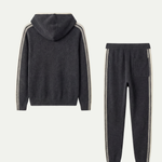 Sion Cashmere Tracksuit Dark Grey