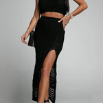 Slim Fit Straight Beach Dress Set