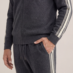 Sion Cashmere Tracksuit Dark Grey