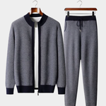 PURE EXTRA-FINE MERINO WOOL PATTERNED SET