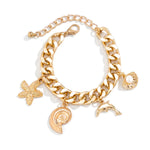 Ocean-themed Pendant Bracelet