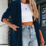 It's Just A Crush Pocketed Velvet Blazer