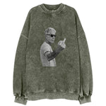 Anthony Bourdain Middle Finger Vintage Sweatshirt