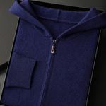 PREMIUM CASHMERE ZIPPER HOODIE