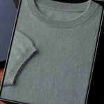 PREMIUM CASHMERE CLASSIC CREWNECK T-SHIRT