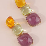 Geometric Drop Earrings Earrings Accessories