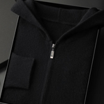 PREMIUM CASHMERE ZIPPER HOODIE