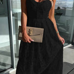 Casual holiday loose lace dress
