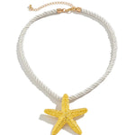 Santorini Starfish Necklace ~ Gold