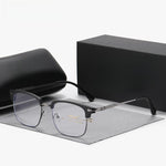 Marcivo Unisex Half-Frame Business Glasses