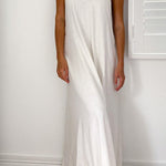 Fashion Halter Neck Long Backless Dress