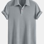 3 Pieces Short Sleeved Waffle Polo