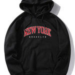 New York Brooklyn Print Hoodie