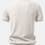Waffle Johnny Collar Polo With Pocket