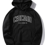 Chicago Character Print Hoodie