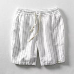Dario Linen Striped Shorts