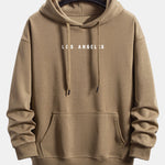 Los Angeles Print Relax Fit Hoodie & Jogging Pants