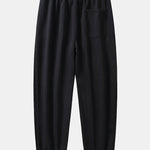Color Block Sweatshirt & Jogger Pants With Pintuck