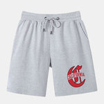 California Print Mid Length Shorts