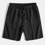 3 Pieces Striped Jacquard Drawstring Shorts